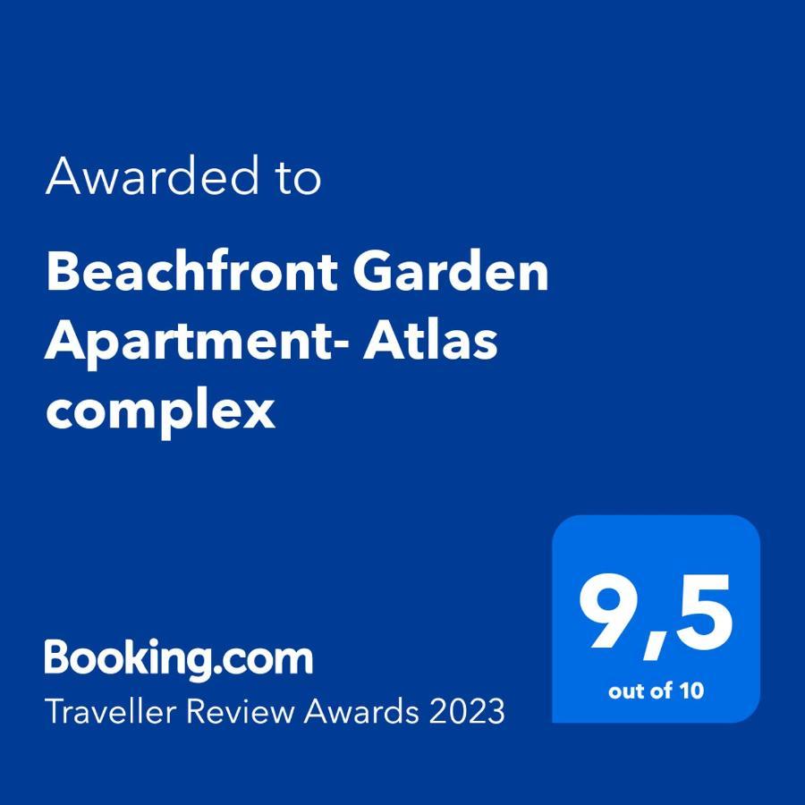 Beachfront Garden Apartment- Atlas Complex Loutráki Buitenkant foto
